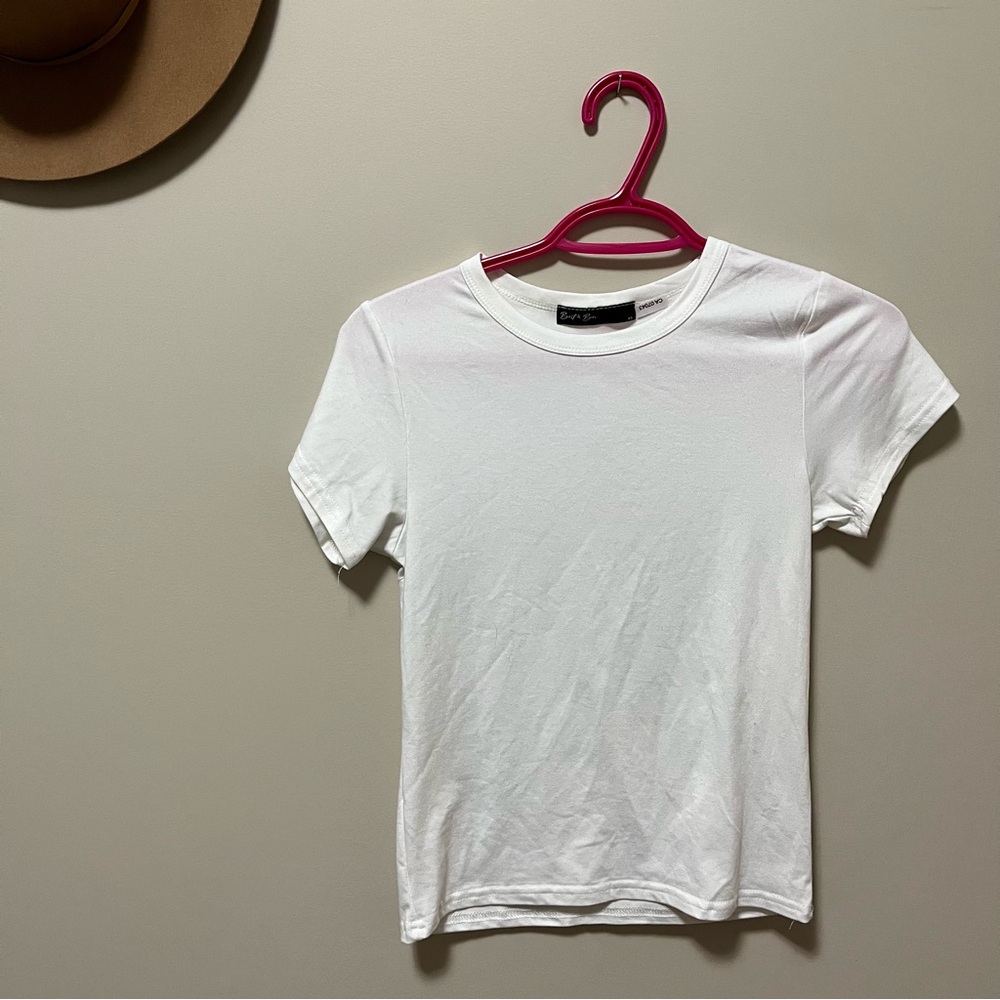 Brit & Bri White T-shirt